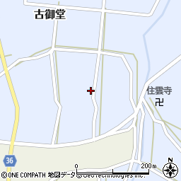 鳥取県西伯郡大山町古御堂372周辺の地図