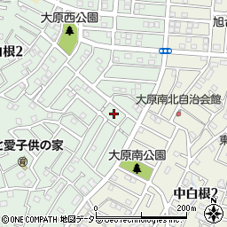 神奈川県横浜市旭区上白根2丁目22周辺の地図