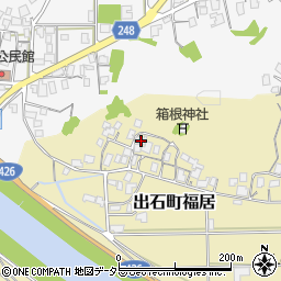 兵庫県豊岡市出石町福居685周辺の地図