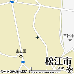 島根県松江市八束町波入1188周辺の地図