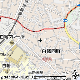 神奈川県横浜市神奈川区白幡向町周辺の地図