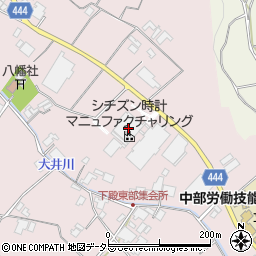 長野県飯田市下殿岡435周辺の地図
