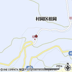 兵庫県美方郡香美町村岡区柤岡628周辺の地図