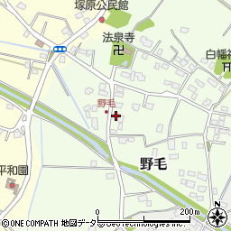 千葉県市原市野毛129周辺の地図