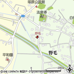 千葉県市原市野毛93周辺の地図