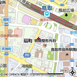 全労済鳥取県本部周辺の地図