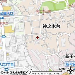 神奈川県横浜市神奈川区神之木台4周辺の地図