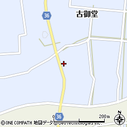 鳥取県西伯郡大山町古御堂221周辺の地図