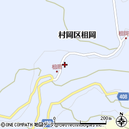 兵庫県美方郡香美町村岡区柤岡626周辺の地図