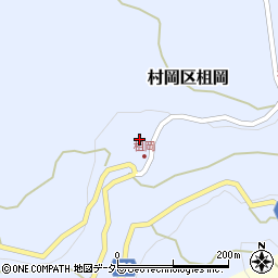 兵庫県美方郡香美町村岡区柤岡651周辺の地図