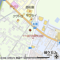 ローソン関小瀬店周辺の地図
