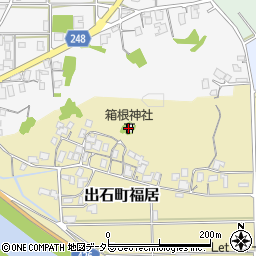 箱根神社周辺の地図