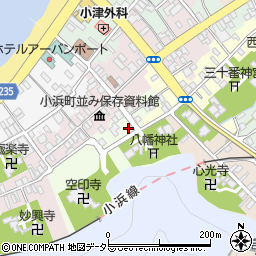 福井県小浜市小浜男山周辺の地図