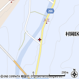 兵庫県美方郡香美町村岡区入江1166-1周辺の地図