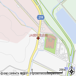 JA宮川支店前周辺の地図