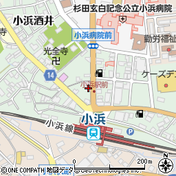 福井県小浜市駅前町周辺の地図