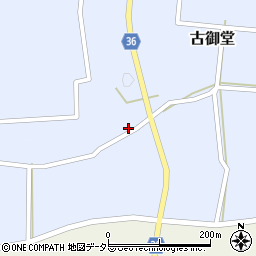 鳥取県西伯郡大山町古御堂187周辺の地図