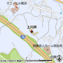 上川井周辺の地図