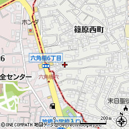 神奈川県横浜市港北区篠原西町14-31周辺の地図