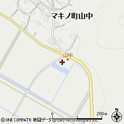 滋賀県高島市マキノ町山中294周辺の地図