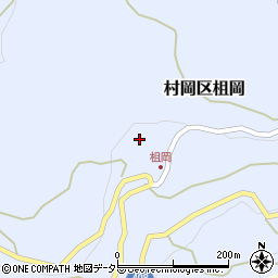 兵庫県美方郡香美町村岡区柤岡654周辺の地図