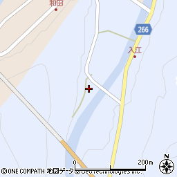 兵庫県美方郡香美町村岡区入江1767-1周辺の地図