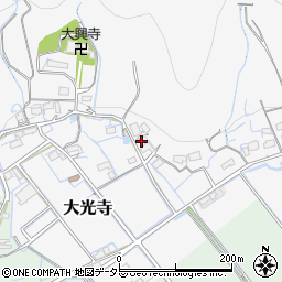 岐阜県揖斐郡揖斐川町大光寺周辺の地図