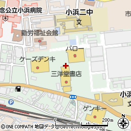 コメダ珈琲店 小浜店周辺の地図
