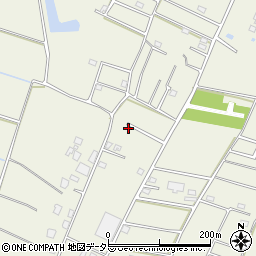 千葉県大網白里市下ケ傍示724-34周辺の地図