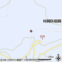 兵庫県美方郡香美町村岡区柤岡662周辺の地図