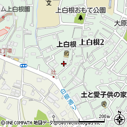 神奈川県横浜市旭区上白根2丁目52周辺の地図