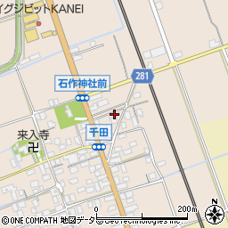 滋賀県長浜市木之本町千田809周辺の地図