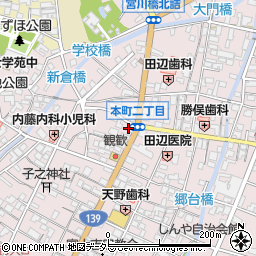 湘南証券年金プランニング株式会社富士吉田支店周辺の地図