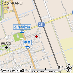 滋賀県長浜市木之本町千田810周辺の地図