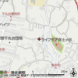 神奈川県横浜市保土ケ谷区新井町313周辺の地図