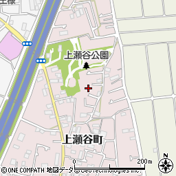 神奈川県横浜市瀬谷区上瀬谷町周辺の地図