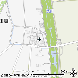 鳥取県東伯郡琴浦町田越370-3周辺の地図
