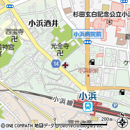 ラッキー周辺の地図