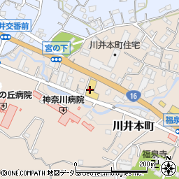 スズキ自販神奈川スズキアリーナ横浜旭周辺の地図