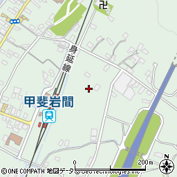 山梨県西八代郡市川三郷町岩間1048周辺の地図