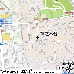 神奈川県横浜市神奈川区神之木台5-12周辺の地図