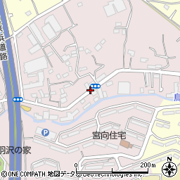 羽沢下町周辺の地図