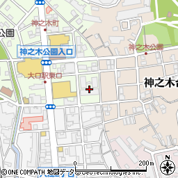 サンマンションアトレ横浜大口周辺の地図