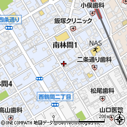 南林間古田マンション周辺の地図