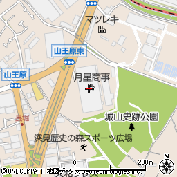 月星商事神奈川支店周辺の地図
