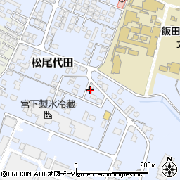 長野県飯田市松尾代田853周辺の地図