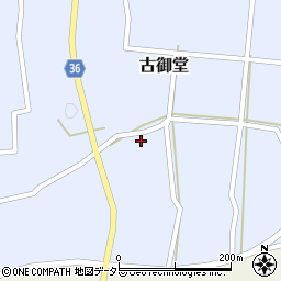 鳥取県西伯郡大山町古御堂265周辺の地図