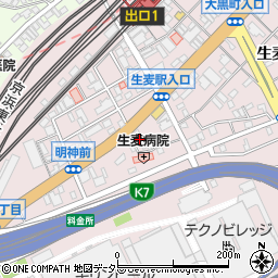 キグナス１５号横浜鶴見ＳＳ周辺の地図