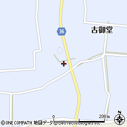 鳥取県西伯郡大山町古御堂184周辺の地図