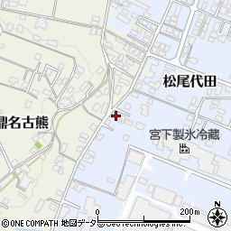 長野県飯田市松尾代田805周辺の地図